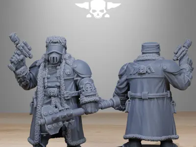 GrimGuard Frostwatch Mutants 3D print model