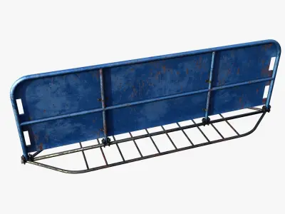 Turnstiles and Barricade 3D Model Pack