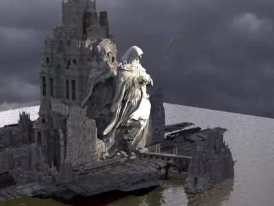 Under Earth Underworld Kit bash 1 3D model