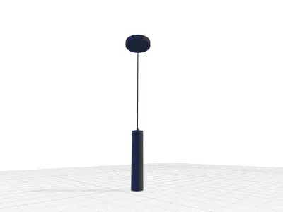 Scituate Light Unique Statement Cylinder Pendant 3D model