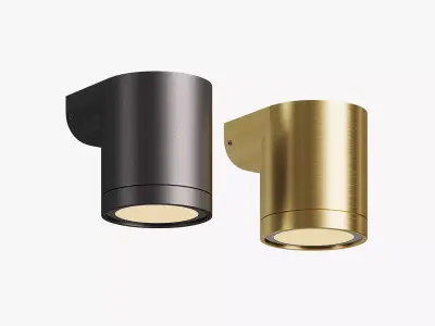 Front lamp BARREL 80 3D model