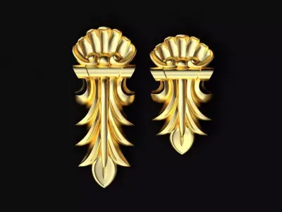 pilaster 2 sizes 3D model