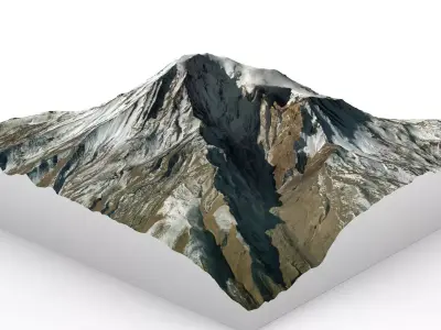 Mount Ararat 3D model