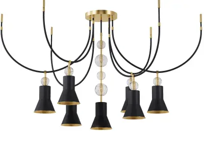 Chandelier ARCH 7U by Pikartlights Free 3D model