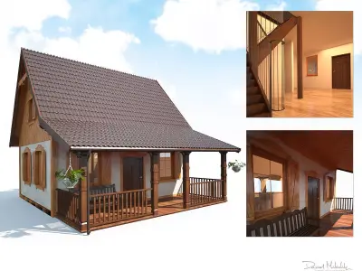 Summer House 3D model order