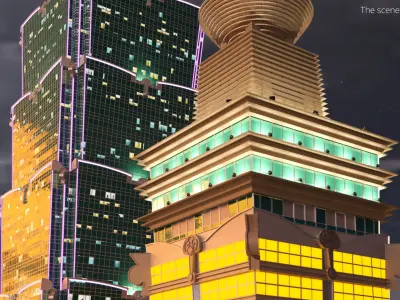  Taipei 101 Illuminated Tower 