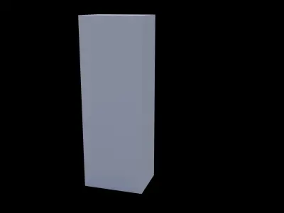 Wardrobe bookcase Free 3D model