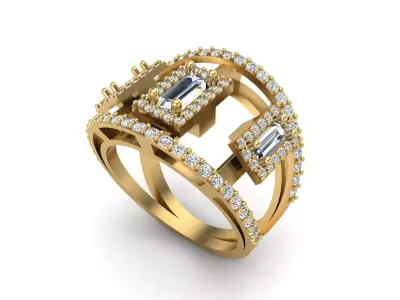 Jewelry ring 226 3D print model purchase
