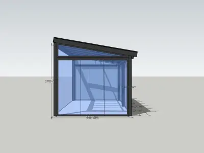 Winter garden 3D model order