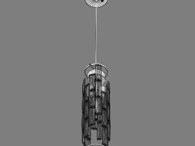 722030 Limpio Lightstar Pendant chandelier 3D model