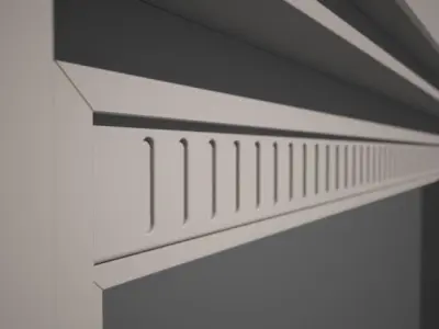 Sliding Door 3D model get