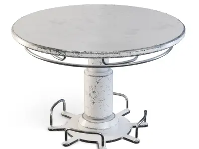 Futuristic Apartment Table 3D model