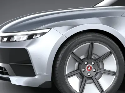  Generic Sedan 4door EV v3 2022 