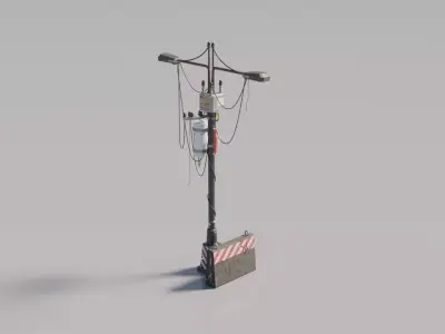 Cyberpunk Props 9 3D model