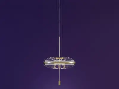 Gallotti Radice Jolie Pendant Lamp 3D model