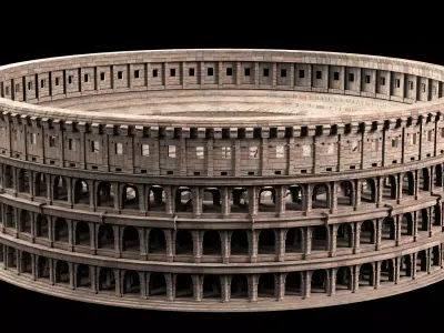 Roman Colosseum 3D model