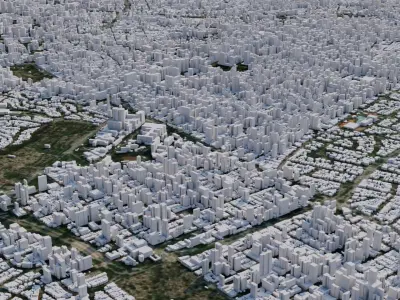 Sao Paulo - Brazil 3D model