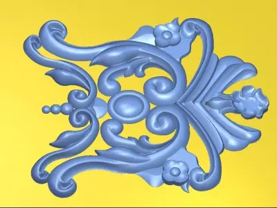 Door decoration 3D model stl 3D print model