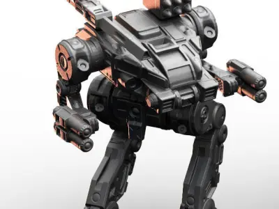 Mech- Darkest Goat  Primary 3D print model