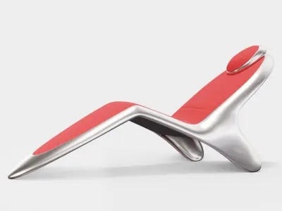  Swissolina - Lounge Chair SILVER 