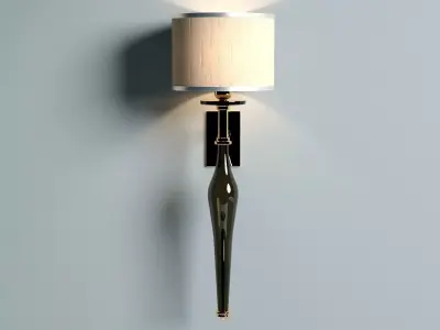 Maya Lightshade Lamp 3D model