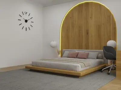 bedroom-interior 3D model