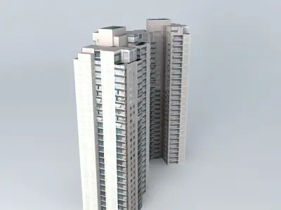 Plaza Senayan Apartment 3D model