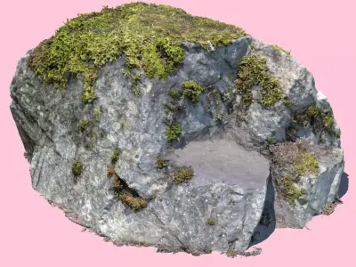 Sir Stirling Moss Rock 3D model