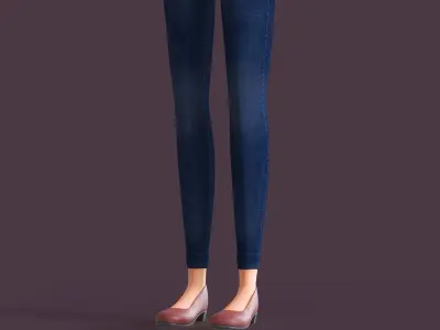  CARTOON MOTHER 3 - Rigged WOMAN 