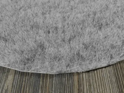 IKEA STOENSE Light gray carpet 3D model