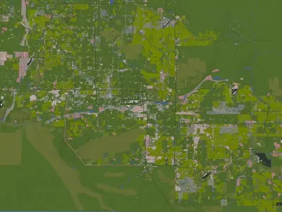 Phoenix City USA Low-poly 3D model