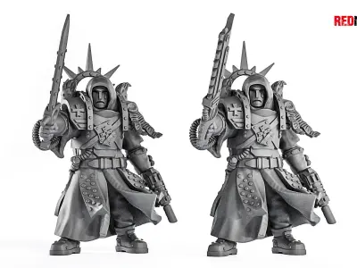Janissaries - Lieutenant of the Imperial Force 3D print model