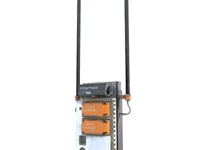 SciFi Machinery Low-poly 3D model