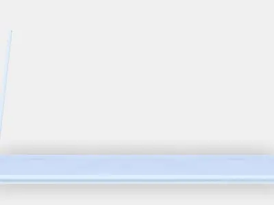 FRIDANS Block-out roller blind 5 Low-poly 3D model