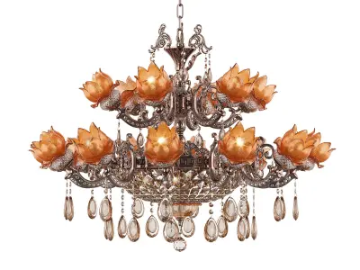 MD 89320-12-6-4 Osgona Chandelier 3D model
