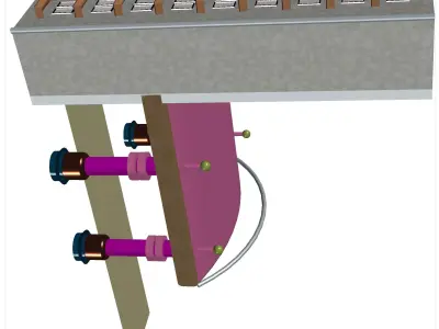 Building front door Free 3D print model