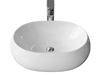 Washbasin Mira MR-4834 3D model