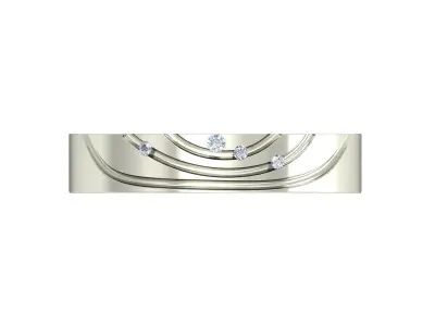 Women Wedding Engagement Ring 3D print model 28