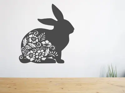 FLORA CUTE FARM ANIMAL WALL ART DECOR 3D print model
