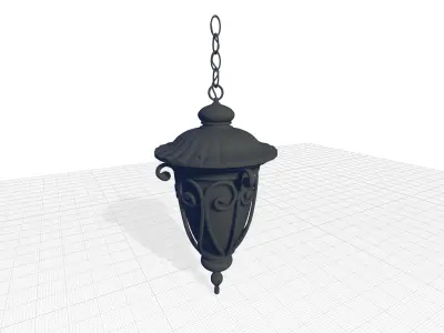 Grandstaff Outdoor Hanging Lantern 3D model
