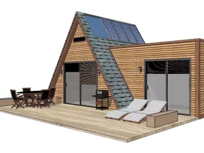 Creative Design-Holiday Cabin-044 3D model