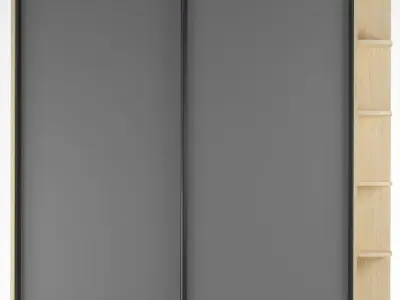 Closet Low-poly 3D model