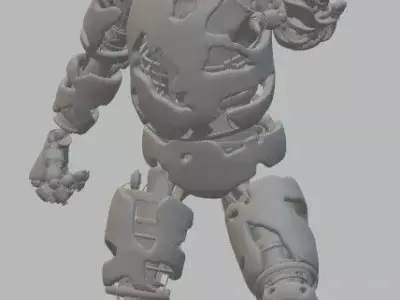 Springtrap 3d figure model from Five Nights at Freddys 3D print model