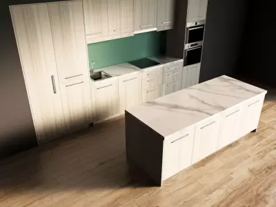 43-Kitchen7 texture 4 3D model