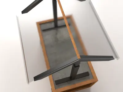 Food Cart 2 3D model