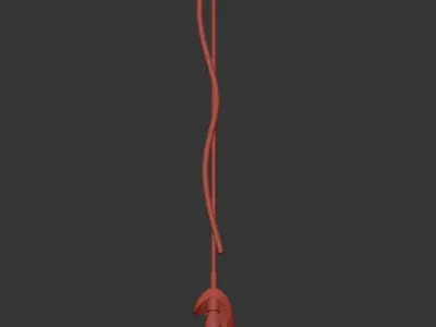 TUSKET hanging lamp 3D model