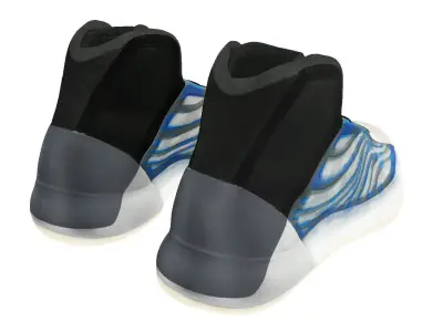 Yeezy QNTM Barium 3D model