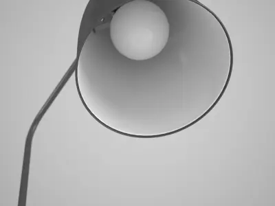 grasshopper lamp Greta Grossman 3D model