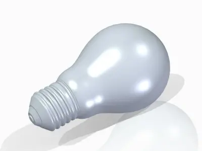 Light Bulb 3D model 22