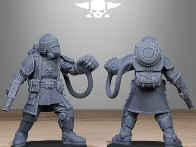 RoyalGuard Enforcers 3D print model